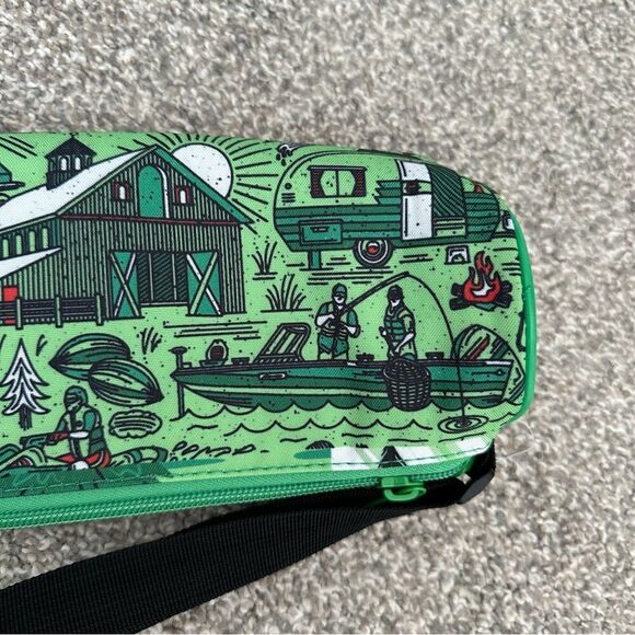 Insulated Tube Cooler 6 Can Soft Sling Cooler Sleeve Beverage Sling Mountain Dew - Picture 8 of 9